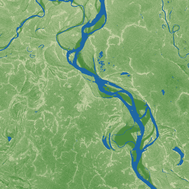 Hinthada terrain preview