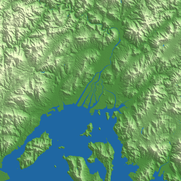Hiroshima terrain preview