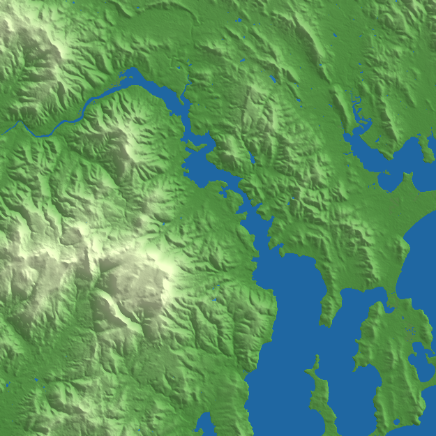 Hobart terrain preview