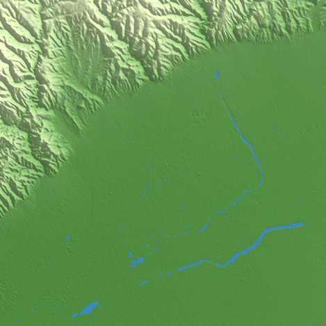 Hohhot terrain preview