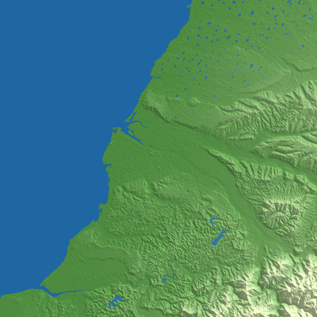 Hsinchu terrain preview