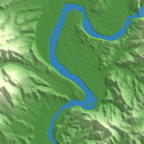 Huanren terrain preview