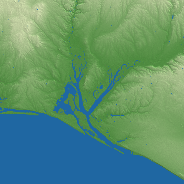 Huelva terrain preview