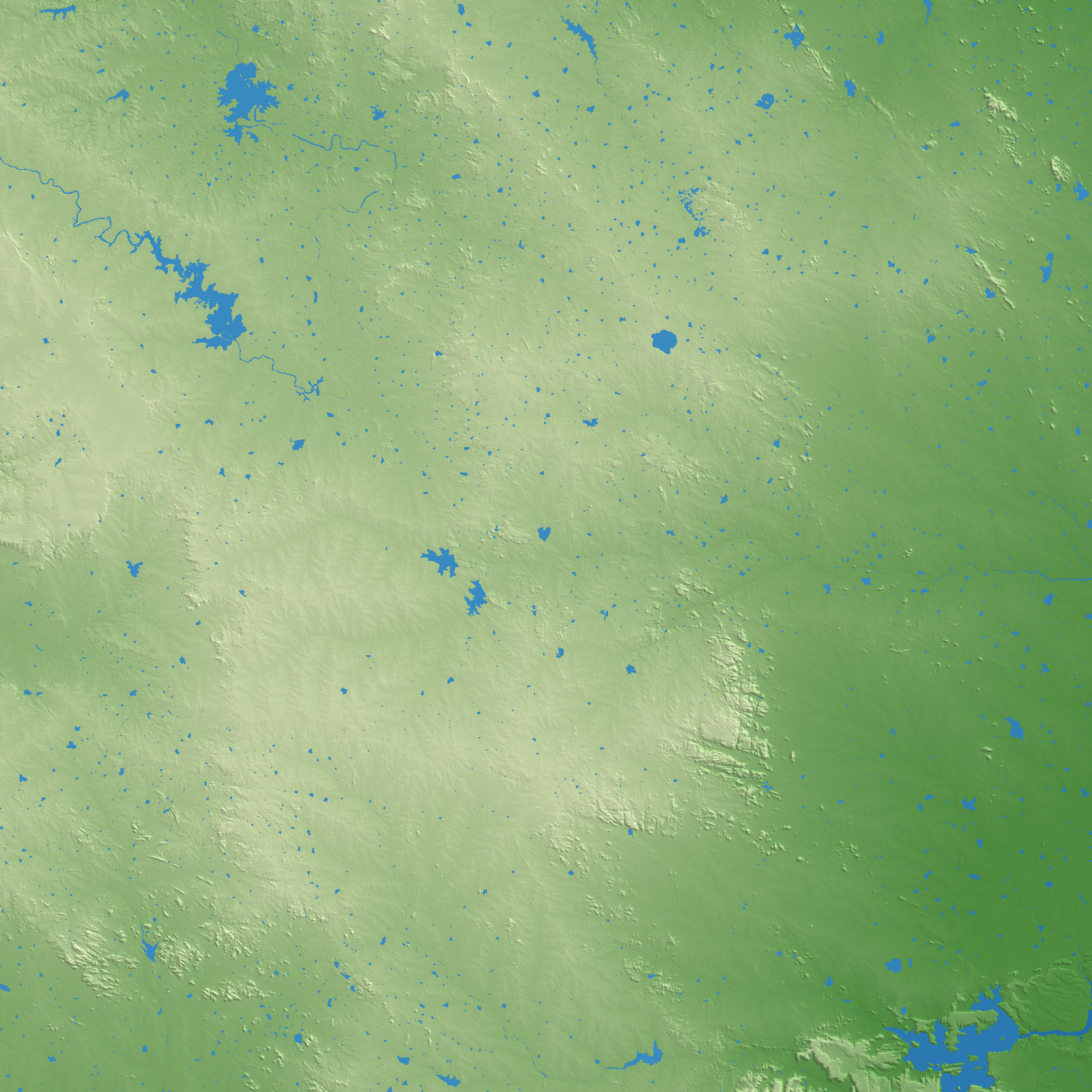 Hyderabad terrain preview
