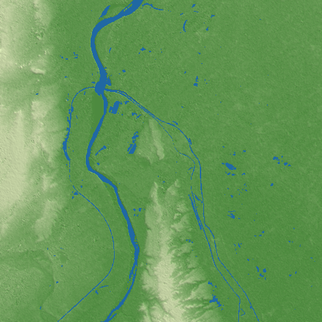 Hyderabad terrain preview