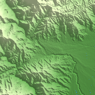 Ibagué terrain preview