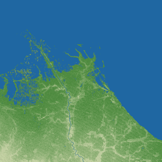 Indramayu terrain preview