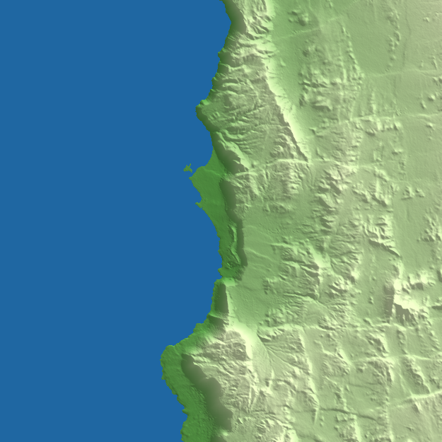 Iquique terrain preview