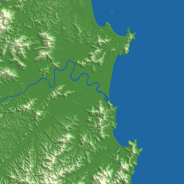 Itajaí terrain preview