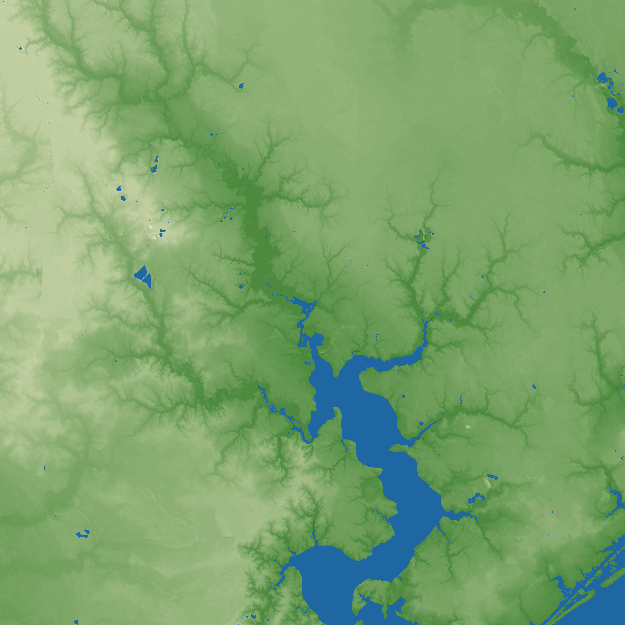 Jacksonville terrain preview
