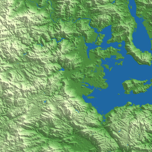 Jiaocheng terrain preview