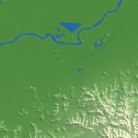 Jinan terrain preview
