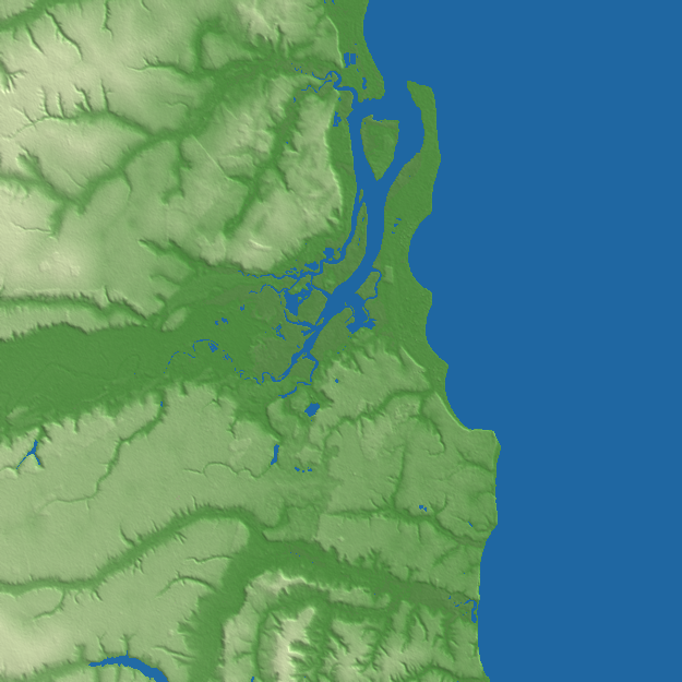 João Pessoa terrain preview
