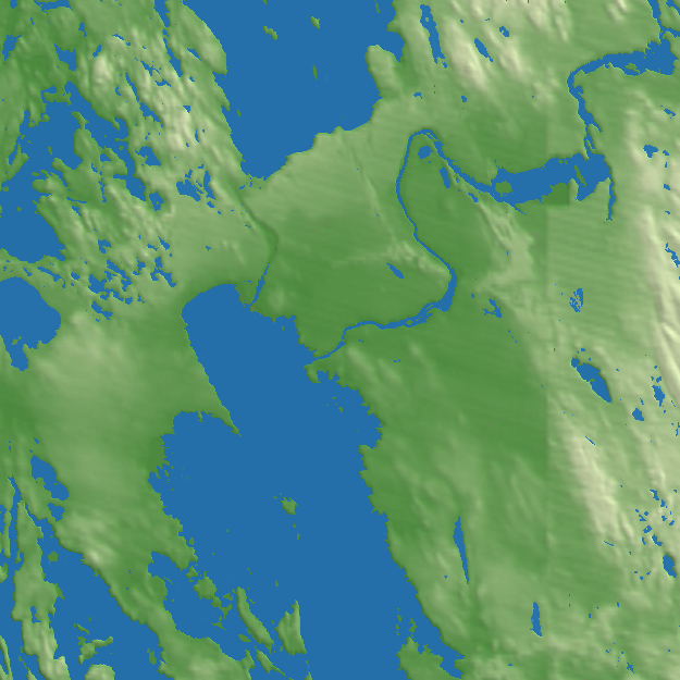 Joensuu terrain preview