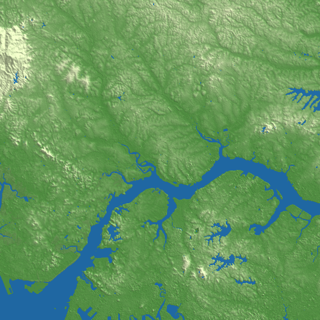 Johor Bahru terrain preview