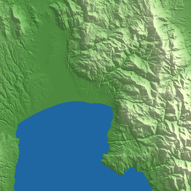 Kalamata terrain preview