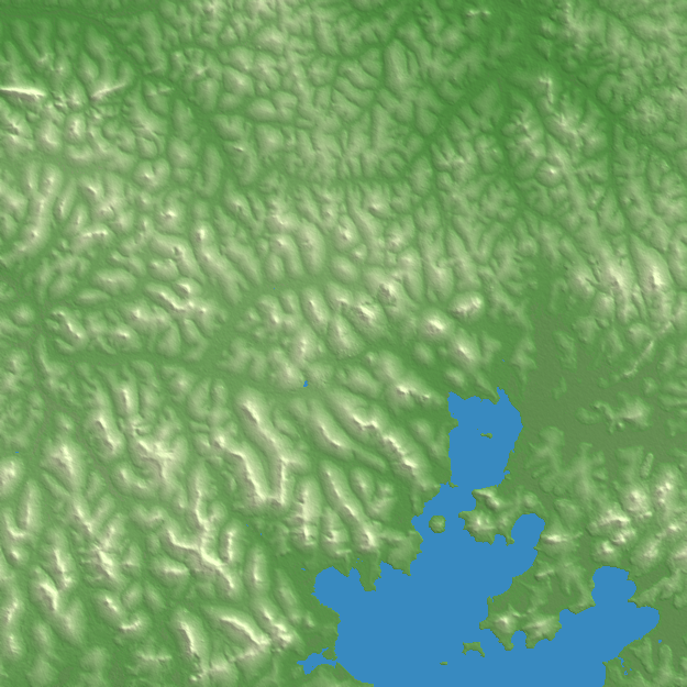 Kampala terrain preview