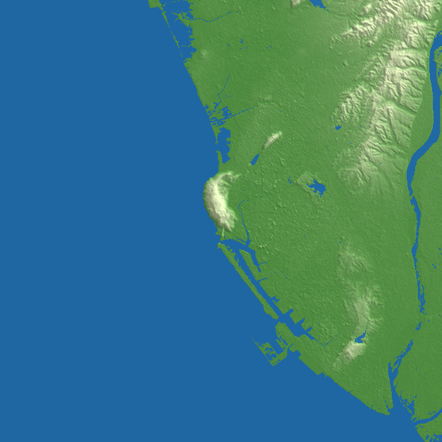 Kaohsiung terrain preview