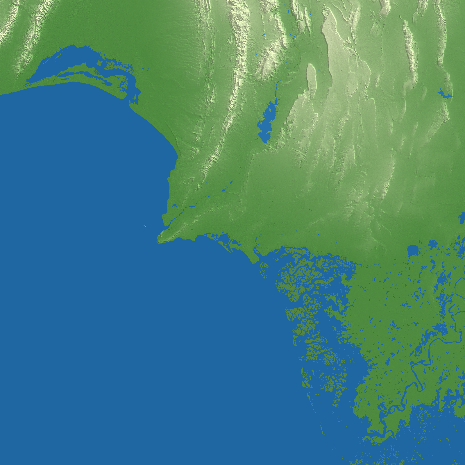 Karachi terrain preview