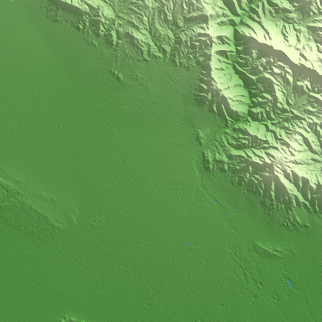Karaj terrain preview