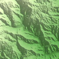Kasese terrain preview