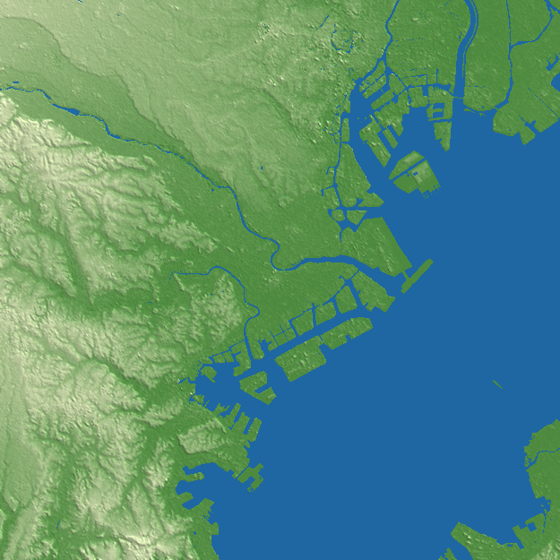Kawasaki terrain preview