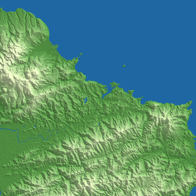 Keelung terrain preview