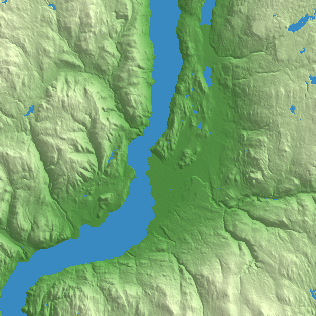 Kelowna terrain preview