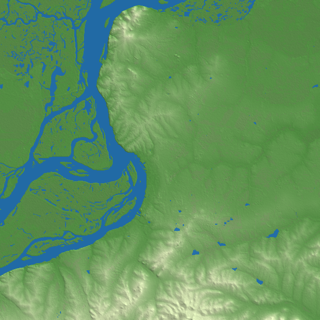 Khabarovsk terrain preview