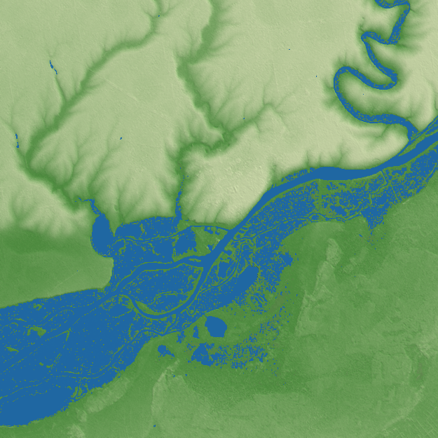 Kherson terrain preview