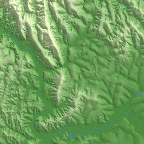 Kigali terrain preview