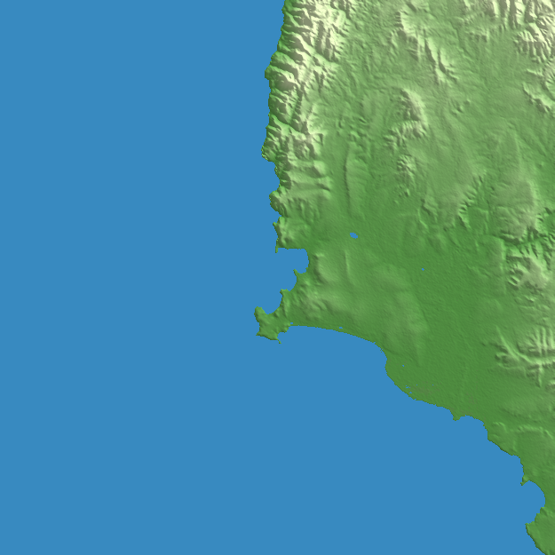 Kigoma terrain preview