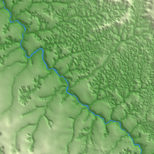 Kikwit terrain preview