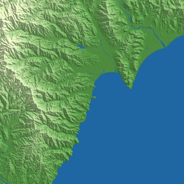 Kimchaek terrain preview