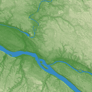 Kisangani terrain preview