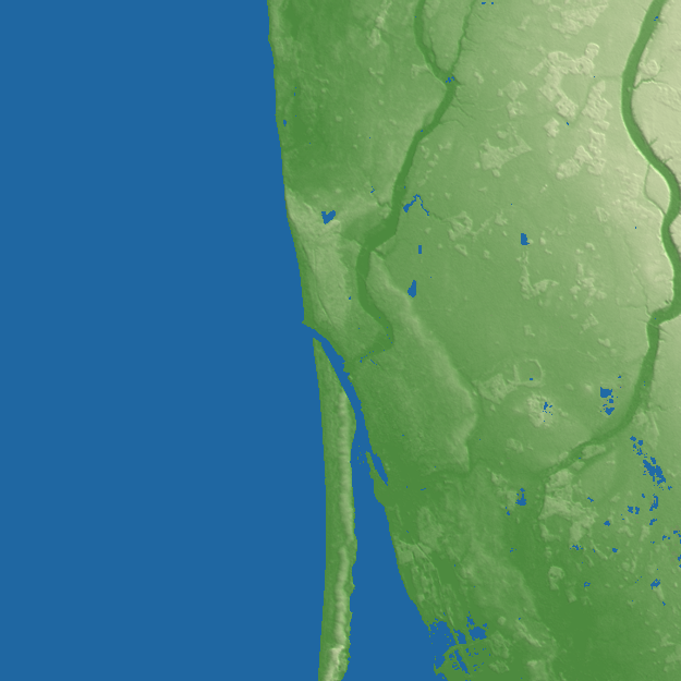 Klaipėda terrain preview
