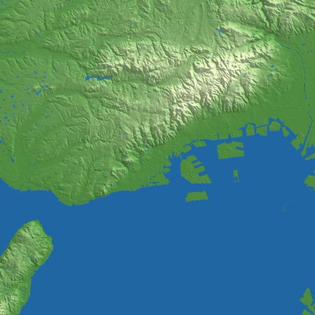 Kōbe terrain preview