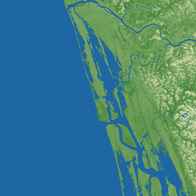 Kochi terrain preview