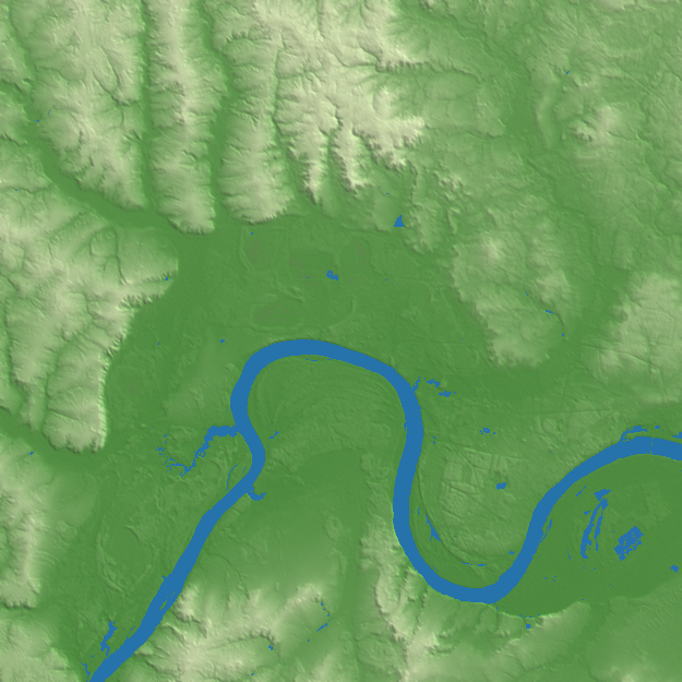 Krasnokamsk terrain preview