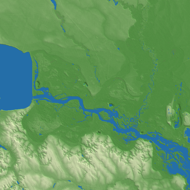 Kremenchuk terrain preview
