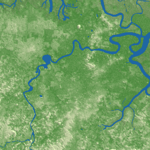 Kuching terrain preview