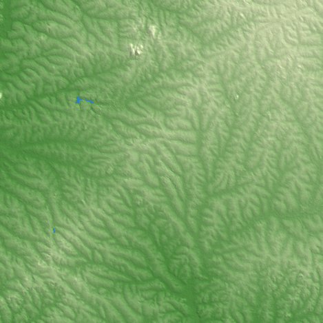 Kumasi terrain preview