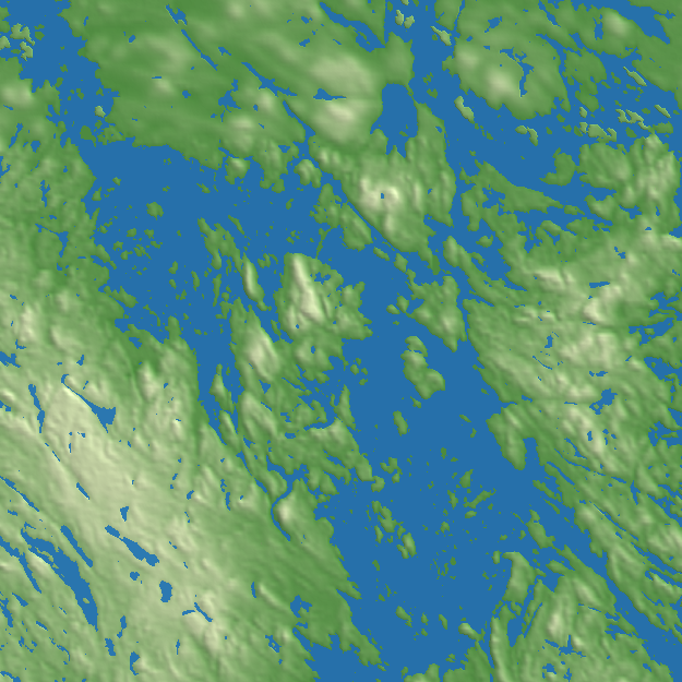 Kuopio terrain preview