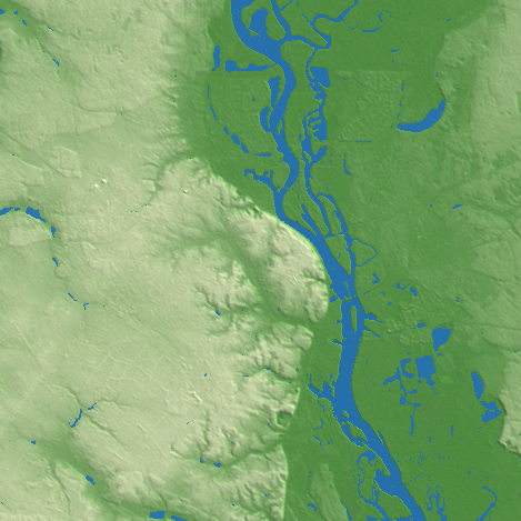 Kyiv terrain preview