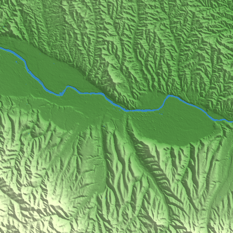 Lanzhou terrain preview
