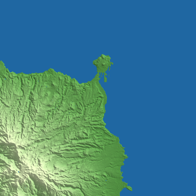 Las Palmas de Gran Canaria terrain preview
