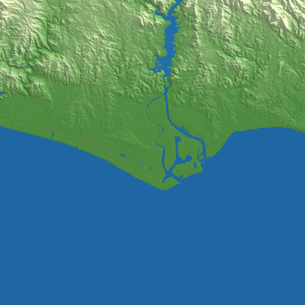 Lázaro Cárdenas terrain preview