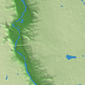 Lethbridge terrain preview