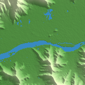 Lhasa terrain preview