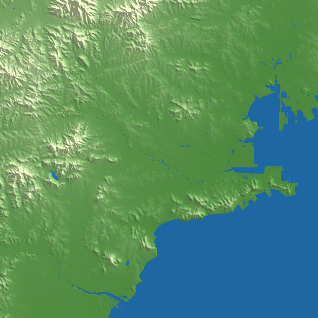 Lianshan terrain preview